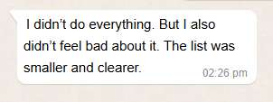 Chat screenshot